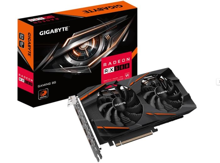 Gigabyte Radeon RX 580 GAMING 8GB