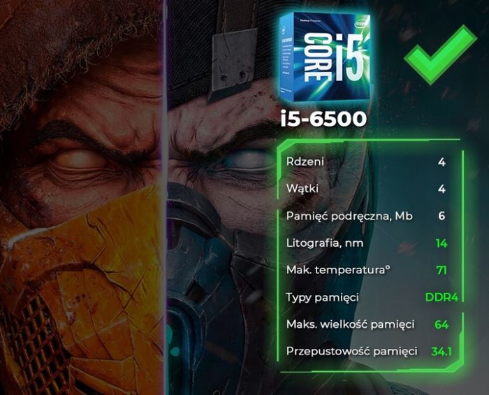 KOMPUTER DO GIER |Intel i7| 32GB|1TB SSD| RTX 4070 12GB| WiFi |WIN 11 PRO