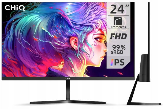 Monitor LED ChiQ 24F650 23,8 " 1920 x 1080 px IPS / PLS