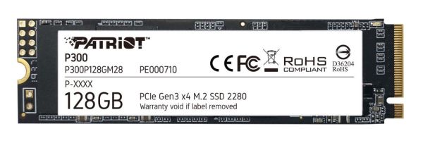 Patriot 128GB M.2 PCIe NVMe P300