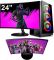 ZESTAW GAMINGOWY 24" |Intel i7| 32GB|1TB SSD| RTX 4060TI 16GB| WiFi |WIN 11
