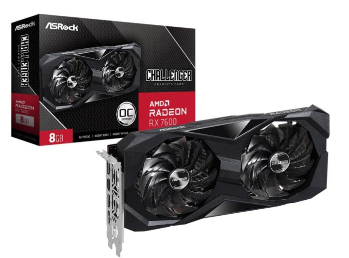 ASRock Radeon RX 7600 Challenger OC 8GB GDDR6