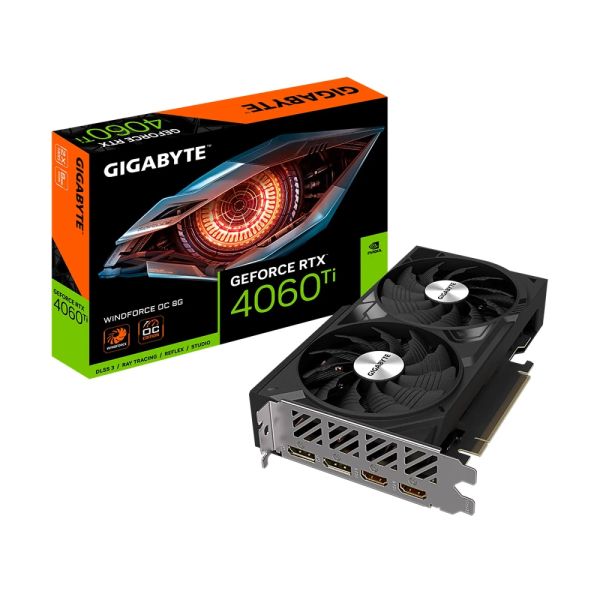 Gigabyte GeForce RTX 4060 Ti Windforce OC 8GB GDDR6