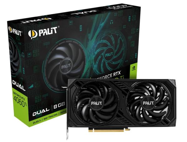 Palit GeForce RTX 4060 Ti Dual 8GB GDDR6