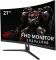 CRUA 27-calowy zakrzywiony monitor180 Hz bezramkowy 1080P 1800R