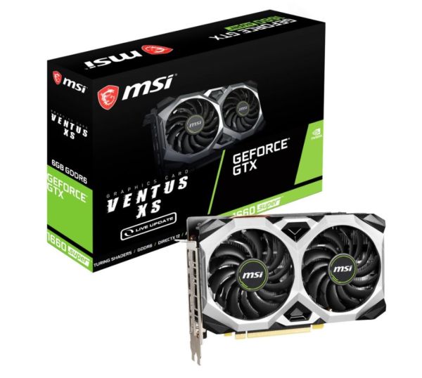 MSI GeForce GTX 1660 SUPER VENTUS XS OC 6GB GDDR6