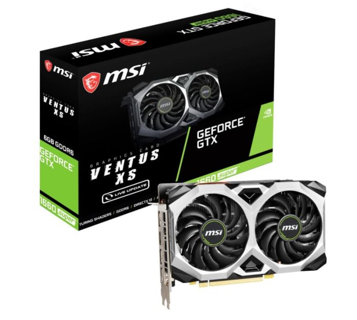 MSI GeForce GTX 1660 SUPER VENTUS XS OC 6GB GDDR6