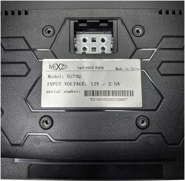 Monitor LED MiXzo B270Q 27 " 1920 x 1080 px VA