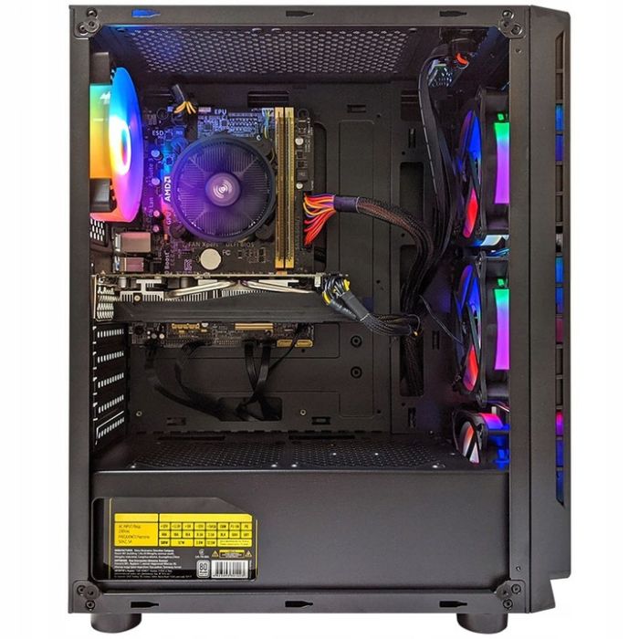 PC GAMINGOWY Ryzen 5 3600 32GB RTX 4060 8GB +Wi-Fi +WIN11
