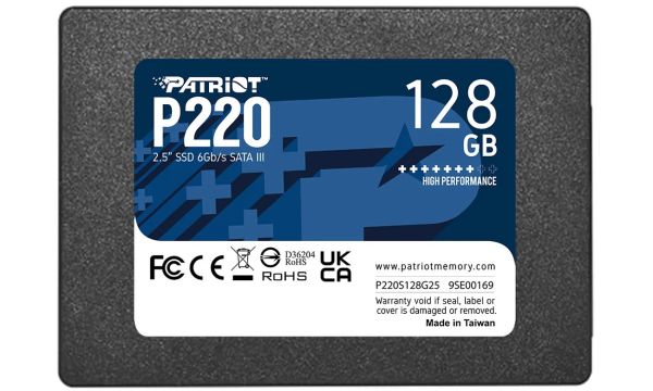 Patriot 128GB 2,5" SATA SSD P220
