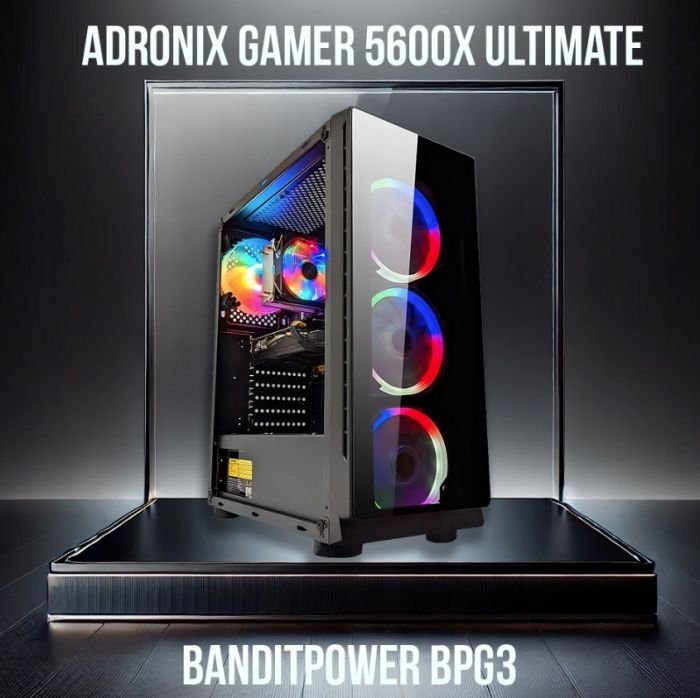 ZESTAW GAMINGOWY GAMER 5600X Ultimate Ryzen 32GB RTX 3060 12GB +Wi-Fi +W11