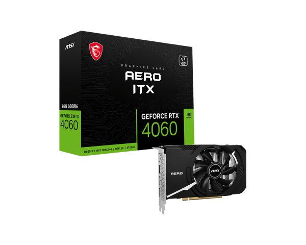 MSI GeForce RTX 4060 AERO ITX 8GB GDDR6